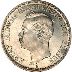 Large Obverse for 2 Mark 1900 coin