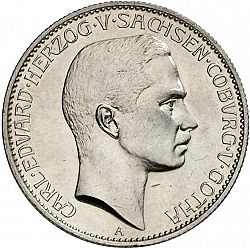 Large Obverse for 2 Mark 1911 coin