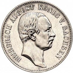 Large Obverse for 2 Mark 1914 coin