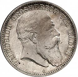Large Reverse for 2 Mark 1903 coin