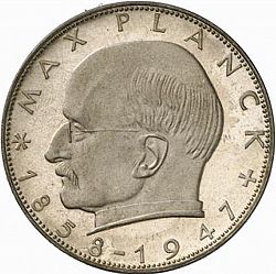 Large Reverse for 2 Mark 1961 coin