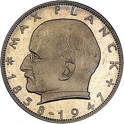 Large Reverse for 2 Mark 1962 coin