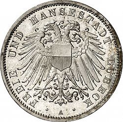 Large Obverse for 3 Mark 1910 coin