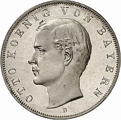 Large Obverse for 3 Mark 1912 coin