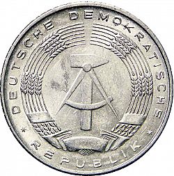 Large Obverse for 50 Pfennig 1971 coin