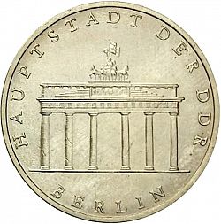 Large Reverse for 5 Mark 1971 coin