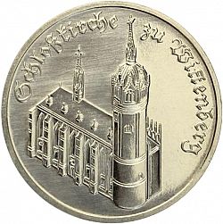 Large Reverse for 5 Mark 1983 coin