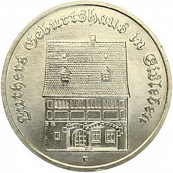 Large Reverse for 5 Mark 1983 coin