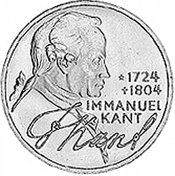 Large Reverse for 5 Mark 1974 coin