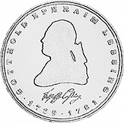 Large Reverse for 5 Mark 1981 coin
