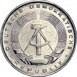 Large Obverse for 5 Pfennig 1972 coin