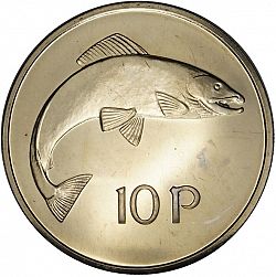 Large Obverse for 10P - Ten Pence 1971 coin
