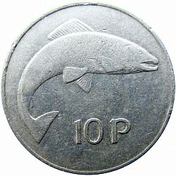 Large Reverse for 10P - Ten Pence 1978 coin