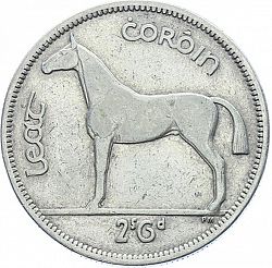 Large Reverse for 2s6d - Half Crown 1942 coin