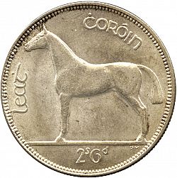 Large Reverse for 2s6d - Half Crown 1933 coin