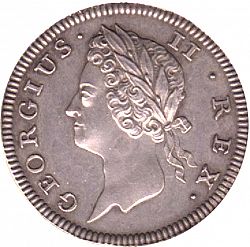 Large Obverse for Farthing 1737 coin