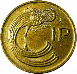 Large Reverse for 1P - Penny 1979 coin