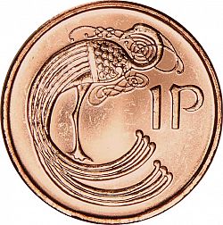 Large Reverse for 1P - Penny 2000 coin