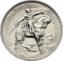 Large Obverse for 10 Escudos 1928 coin