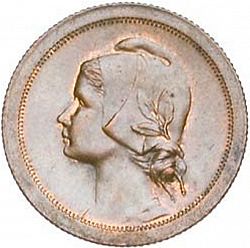 Large Obverse for 10 Centavos 1940 coin