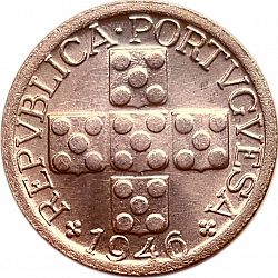 Large Obverse for 10 Centavos 1946 coin