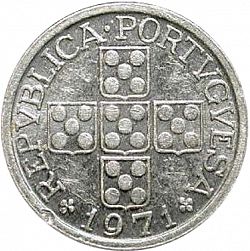 Large Obverse for 10 Centavos 1971 coin