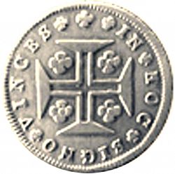 Large Reverse for 120 Réis ( 6 Vintés ) N/D coin