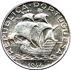 Large Obverse for 2,50 Escudos 1944 coin
