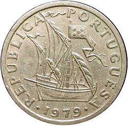 Large Obverse for 2,50 Escudos 1979 coin