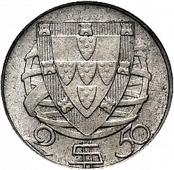 Large Reverse for 2,50 Escudos 1937 coin
