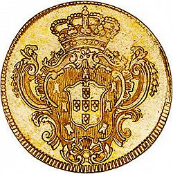 Large Reverse for 3200 Réis ( Meia Peça ) 1789 coin