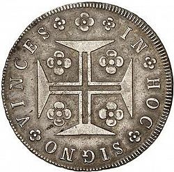 Large Reverse for 480 Réis ( Cruzado Novo ) 1818 coin