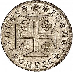 Large Reverse for 480 Réis ( Cruzado Novo ) 1819 coin