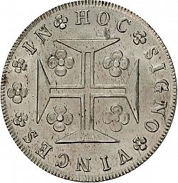 Large Reverse for 480 Réis ( Cruzado Novo ) 1820 coin