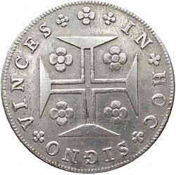 Large Reverse for 480 Réis ( Cruzado Novo ) 1795 coin