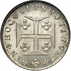 Large Reverse for 480 Réis ( Cruzado Novo ) 1832 coin