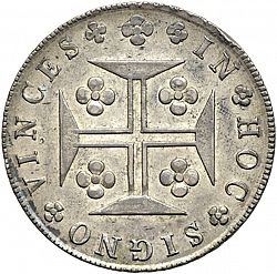 Large Reverse for 480 Réis ( Cruzado Novo ) 1833 coin