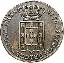 Large Obverse for 40 Réis 1829 coin