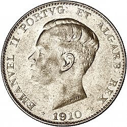 Large Obverse for 500 Réis 1910 coin