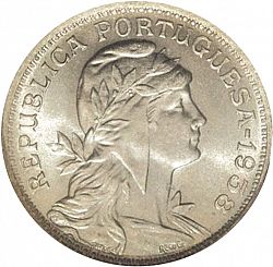 Large Obverse for 50 Centavos 1938 coin