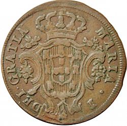 Large Reverse for 5 Réis 1799 coin