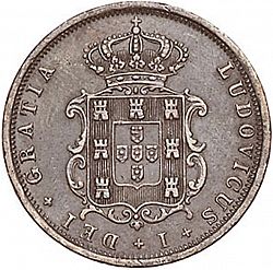 Large Obverse for 5 Réis 1867 coin