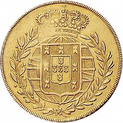 Large Reverse for 6400 Réis ( Peça ) 1819 coin