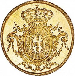 Large Reverse for 6400 Réis ( Peça ) 1813 coin