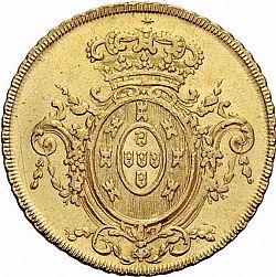 Large Reverse for 6400 Réis ( Peça ) 1815 coin