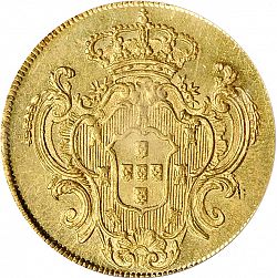 Large Reverse for 6400 Réis ( Peça ) 1791 coin