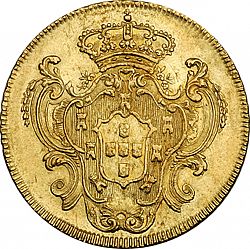 Large Reverse for 6400 Réis ( Peça ) 1793 coin