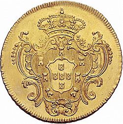 Large Reverse for 6400 Réis ( Peça ) 1794 coin