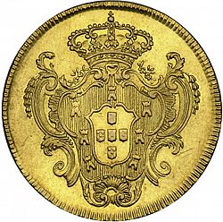 Large Reverse for 6400 Réis ( Peça ) 1798 coin