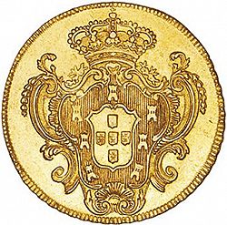 Large Reverse for 6400 Réis ( Peça ) 1803 coin